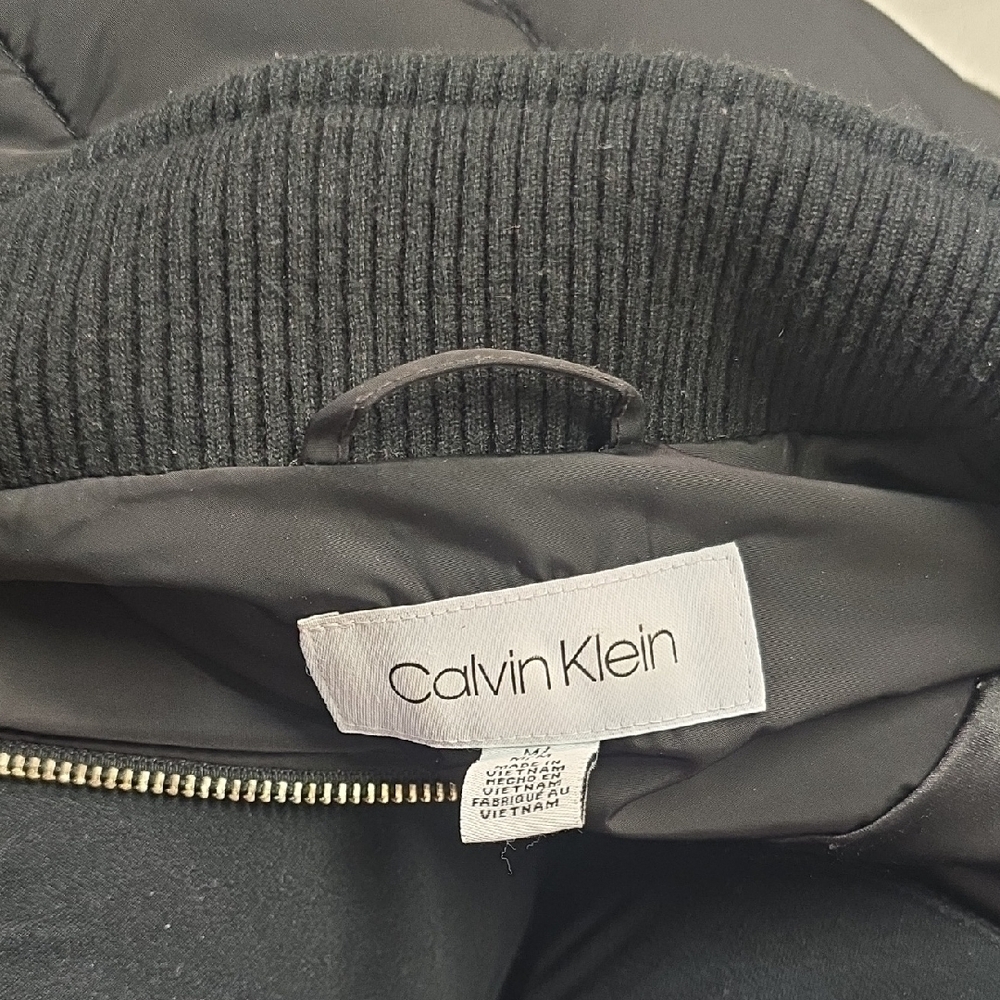 Calvin Klein Black Vest with Gold Accents - Picture 9 of 10
